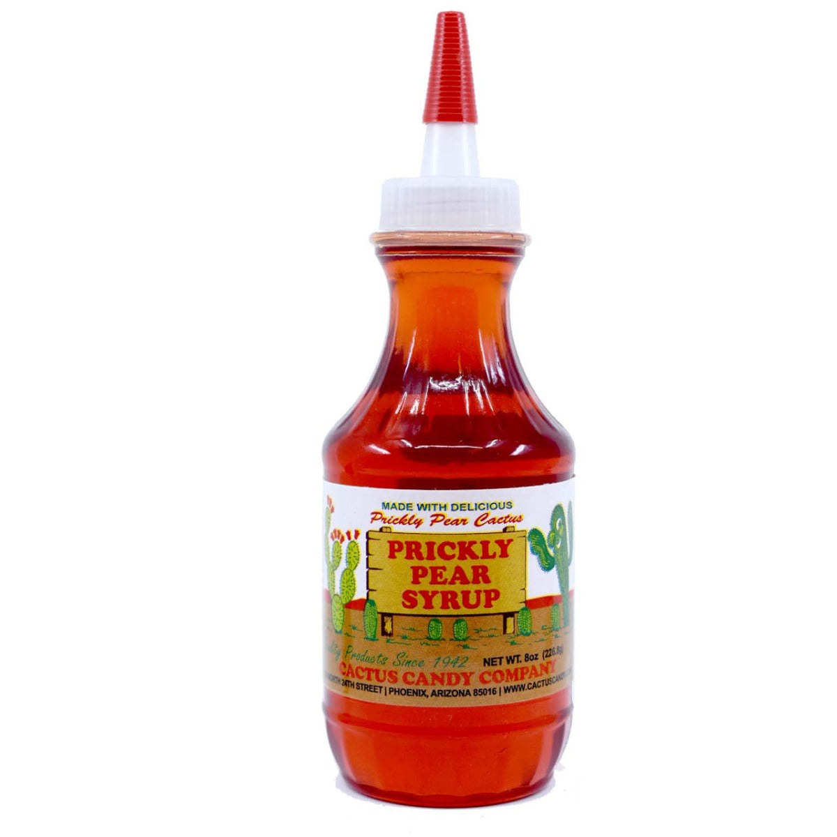 types of cactus syrup Cactus Candy Co. Prickly Pear Syrup