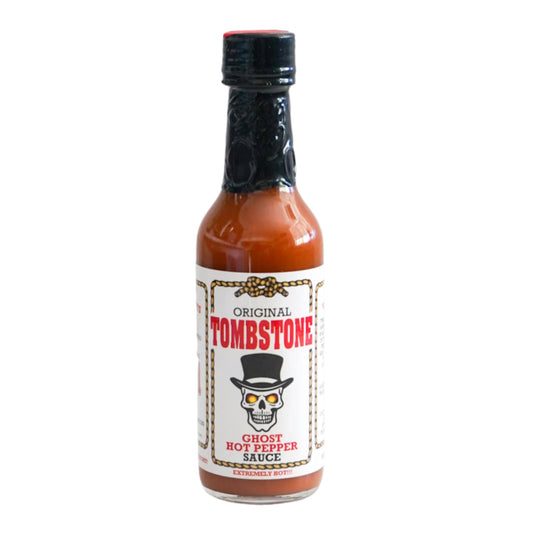 Original Tombstone Ghost Pepper Hot Pepper Sauce
