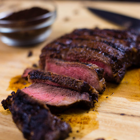 Grilled Steak with Date Rub