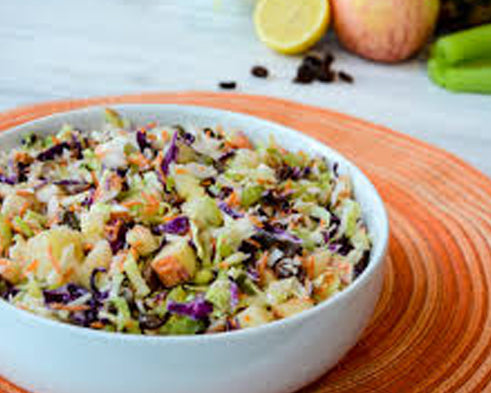 Sweet & Spicy Date Slaw