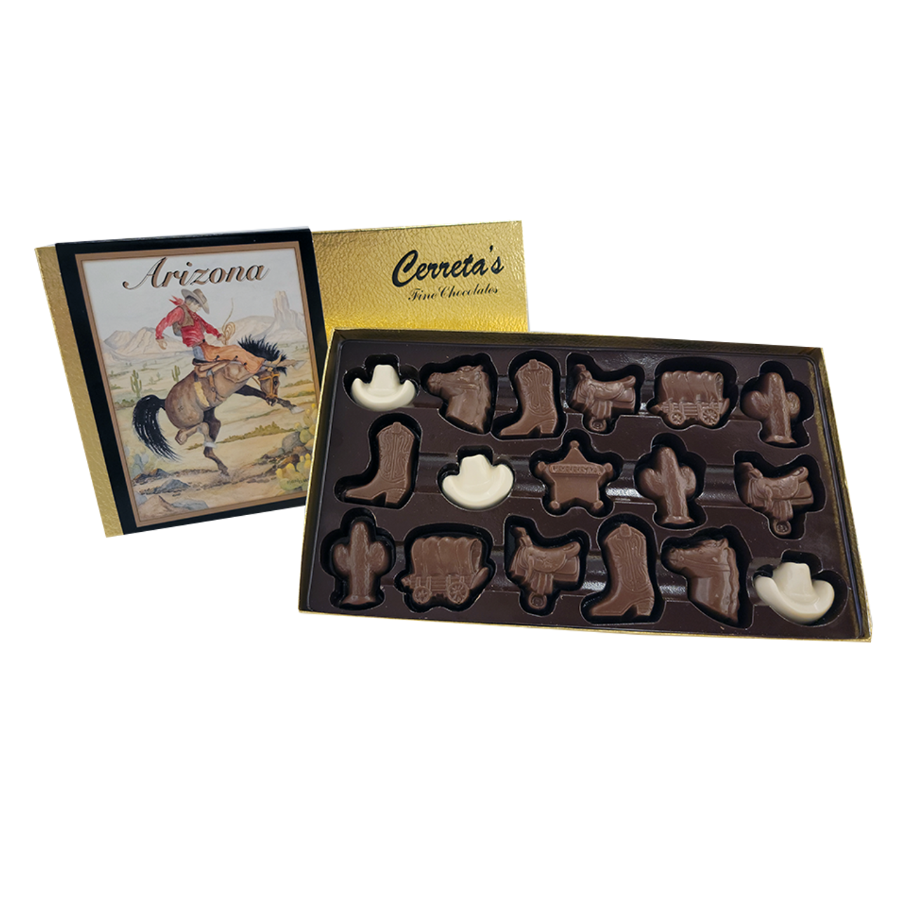 Arizona Shapes Chocolates- Cerreta's