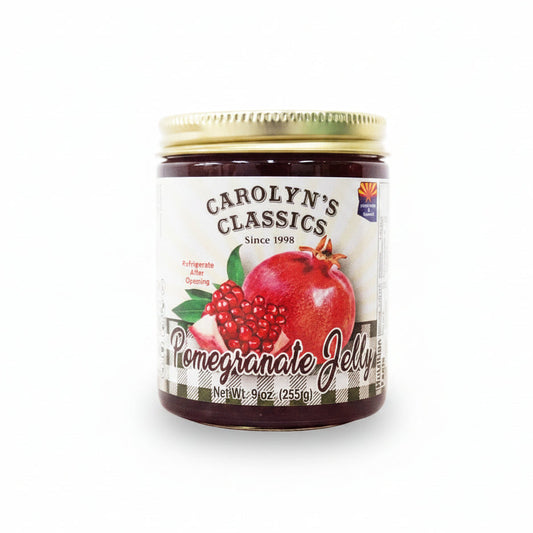 Jar of Carolyn's Classics Pomegranate Jelly