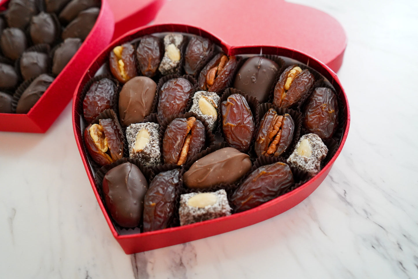 Valentine's Heart Gift of Medjool Dates