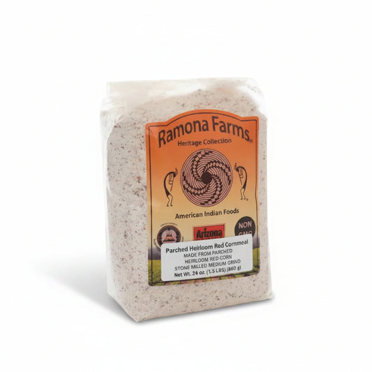 Ramona Farms S-VEGI HUUN CHU'I Parched Red Cornmeal | 24 oz