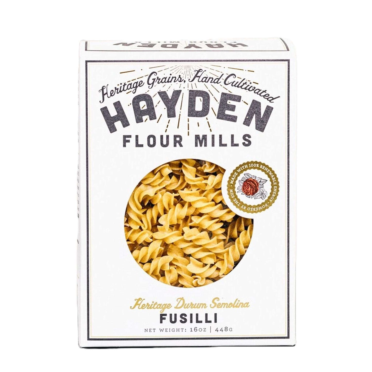 Heritage Durum Semolina Fusilli Pasta   - Hayden Flour Mills