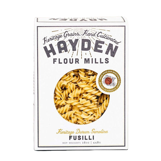 Heritage Durum Semolina Fusilli Pasta   - Hayden Flour Mills