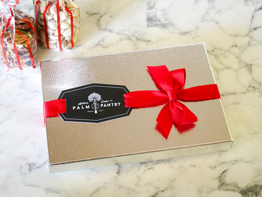 Medjool Date Gift Box - Silver Luxe