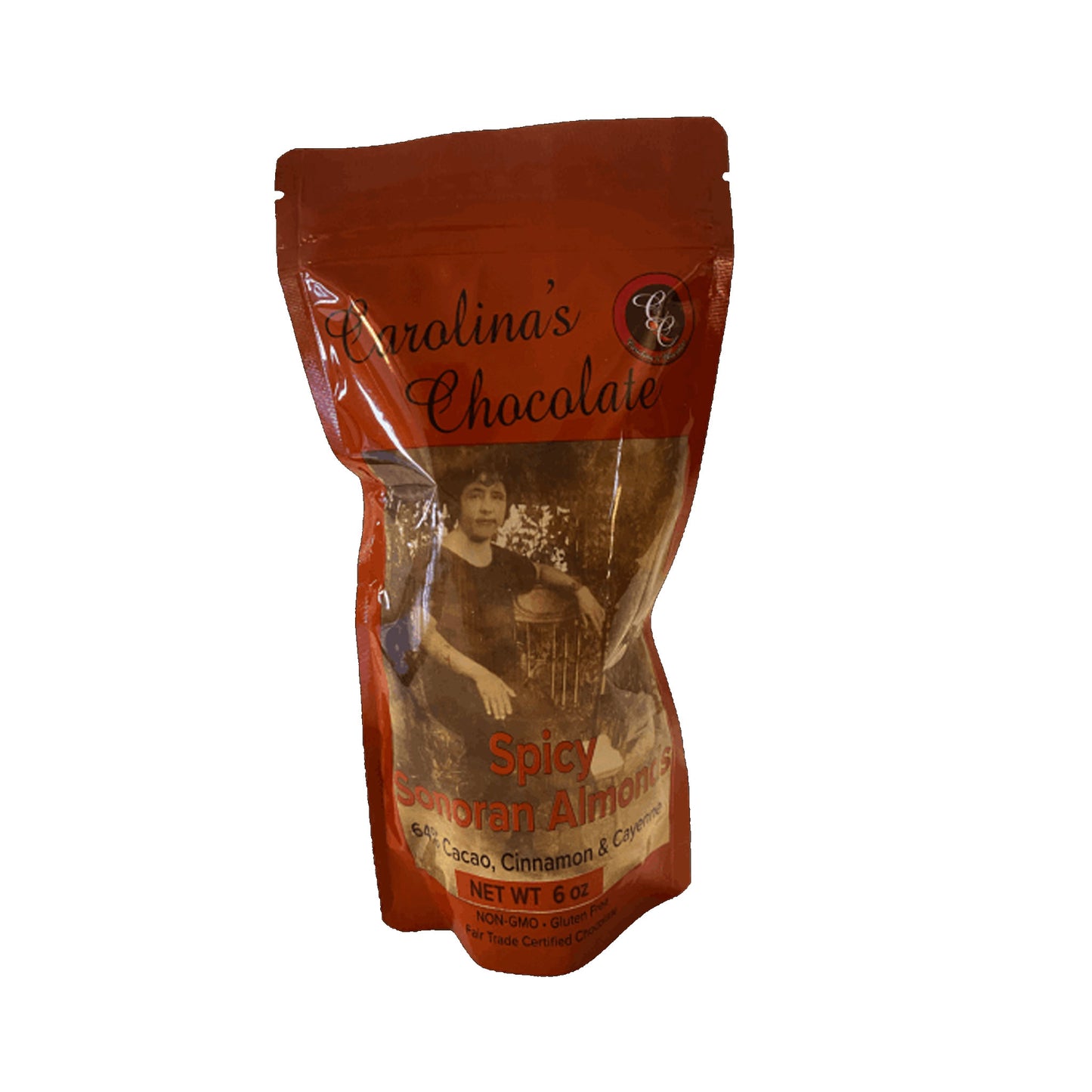 Spicy Sonoran Almonds - Carolina's Chocolates 6 oz