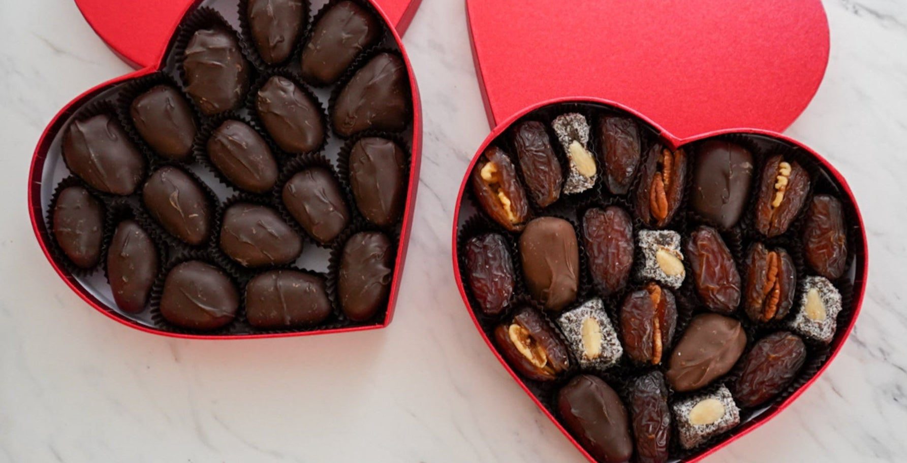Valentines Day Heart of Medjool Dates
