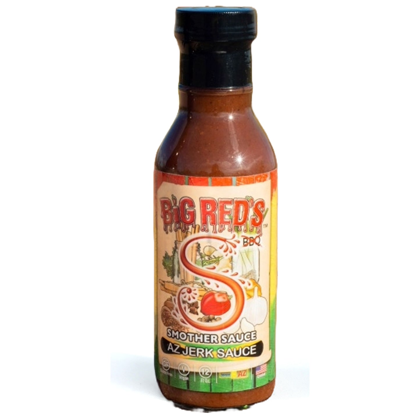 Big Red's AZ Jerk Smother  Sauce