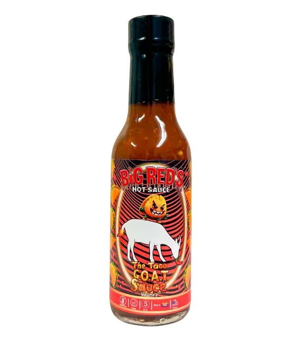 Big Red's Taco GOAT Sauce Volume 2
