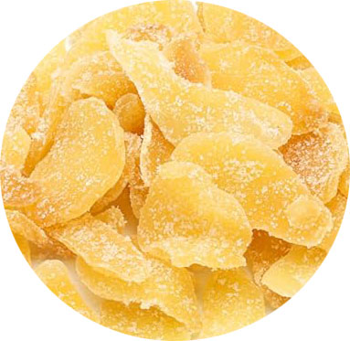 Crystallized Ginger Slices