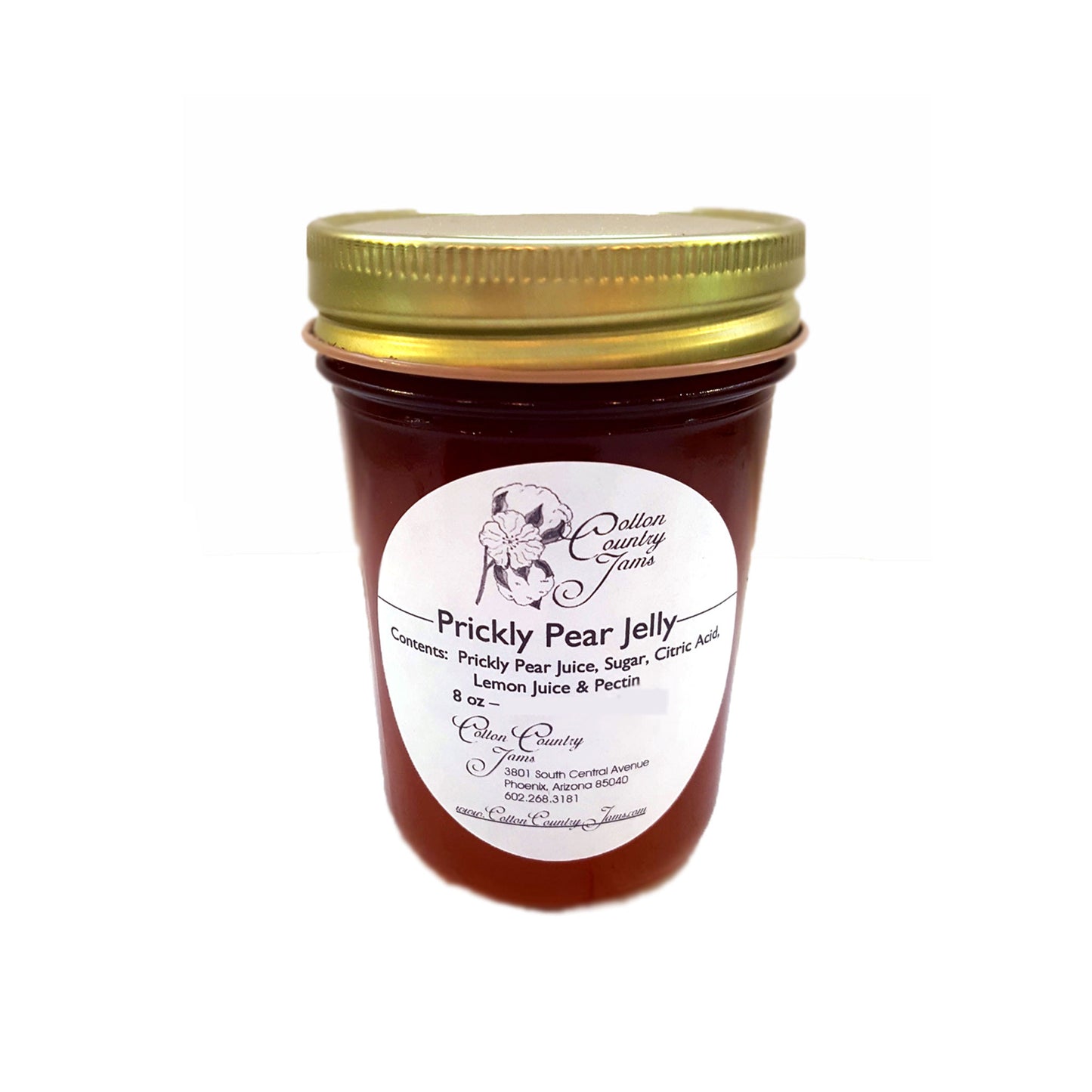 Prickly Pear Jelly by Cotton Country Jams