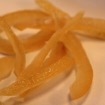 Glace Lemon Peel strips | 1 lb Bulk