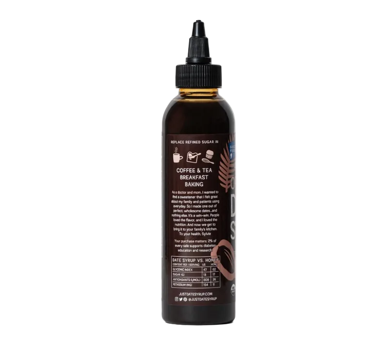 Just Date Organic Date Syrup Info