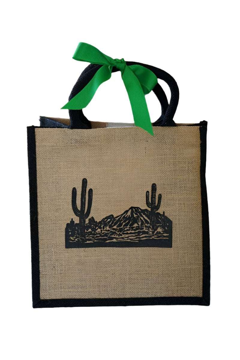 Large Jute Tote Gift Bag