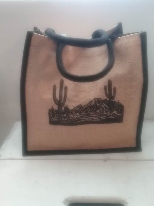 Large Jute Tote Gift Bag