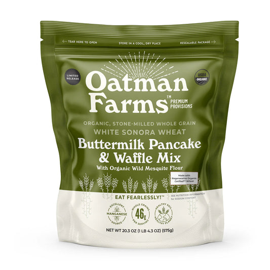 Oatman Farms ROC® White Sonora & Mesquite Pancake & Waffle Mix