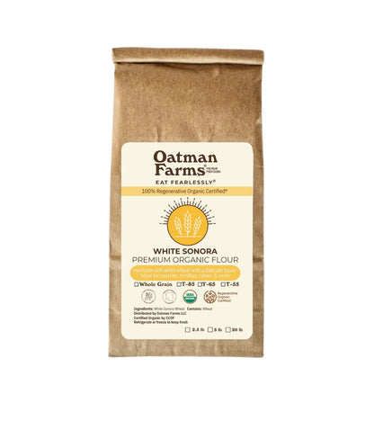 Oatman Farms White Sonora Whole Grain Flour | 2.5 lb