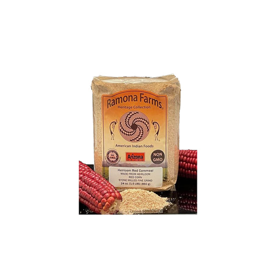 Ramona Farms S-VEGI HUUN CHU'I Parched Red Cornmeal | 24 oz