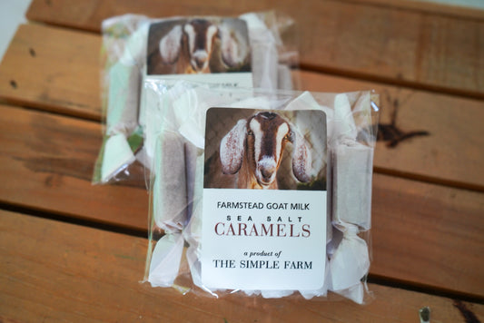 The Simple Farm Goat Milk Caramels