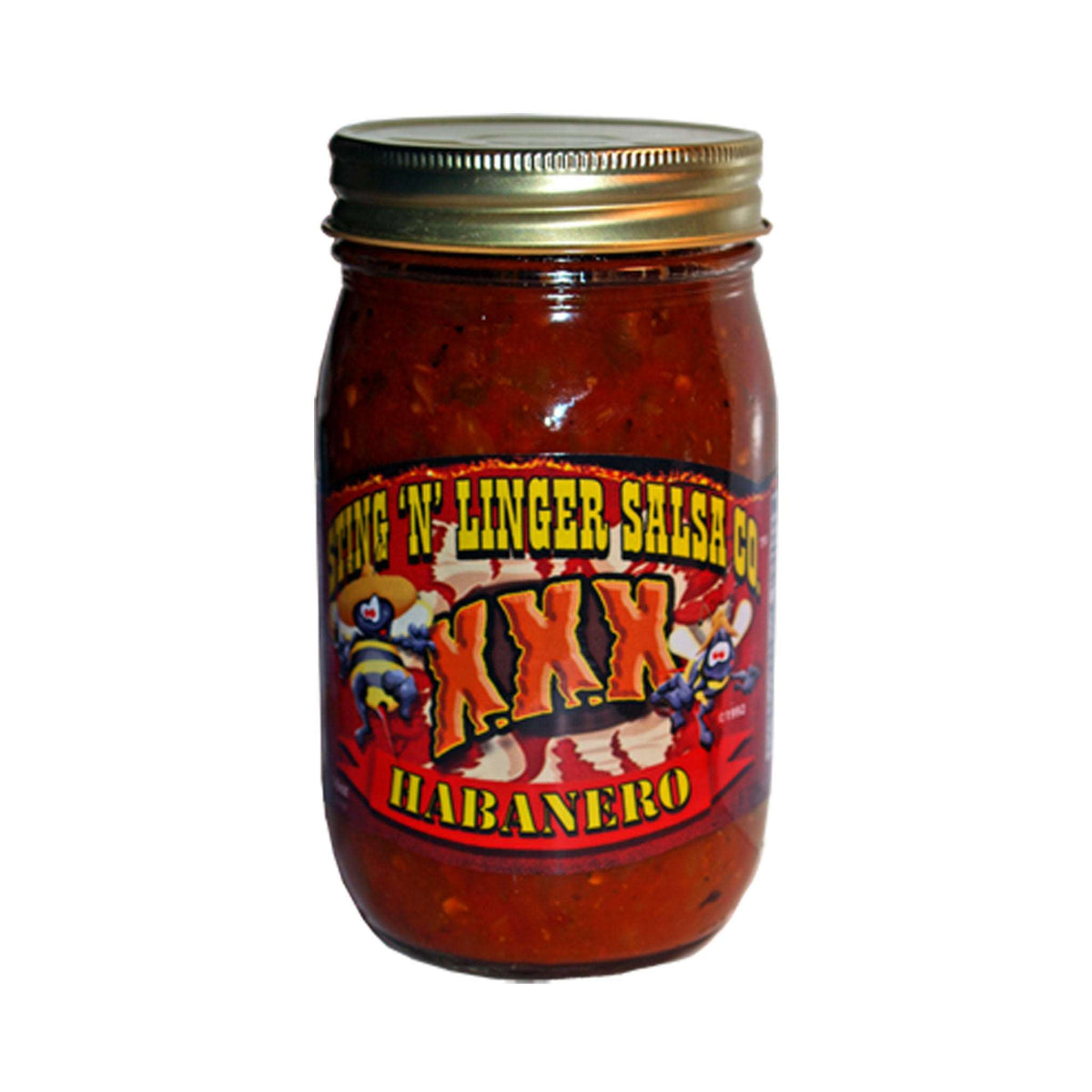 Linger XXX Habanero Salsa by Sting N Linger – Sphinx Date Co.