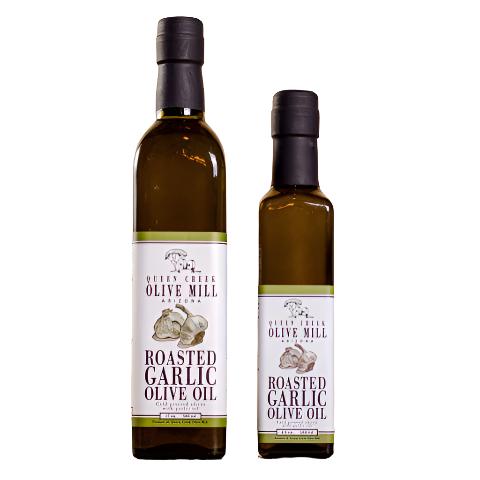 Queen Creek Olive Mill - Roasted Garlic Extra Virgin Olive Oil  250 ML