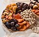 Dried Fruit & Nuts Gift Tray with Arizona Dates and Pistachios