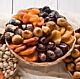 Original Dried Fruit GIft Tray with Dates, Figs, Pears, Nectaries, Apricots, and Prunes