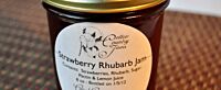 Strawberry Rhubarb Jam by Cotton Country Jams